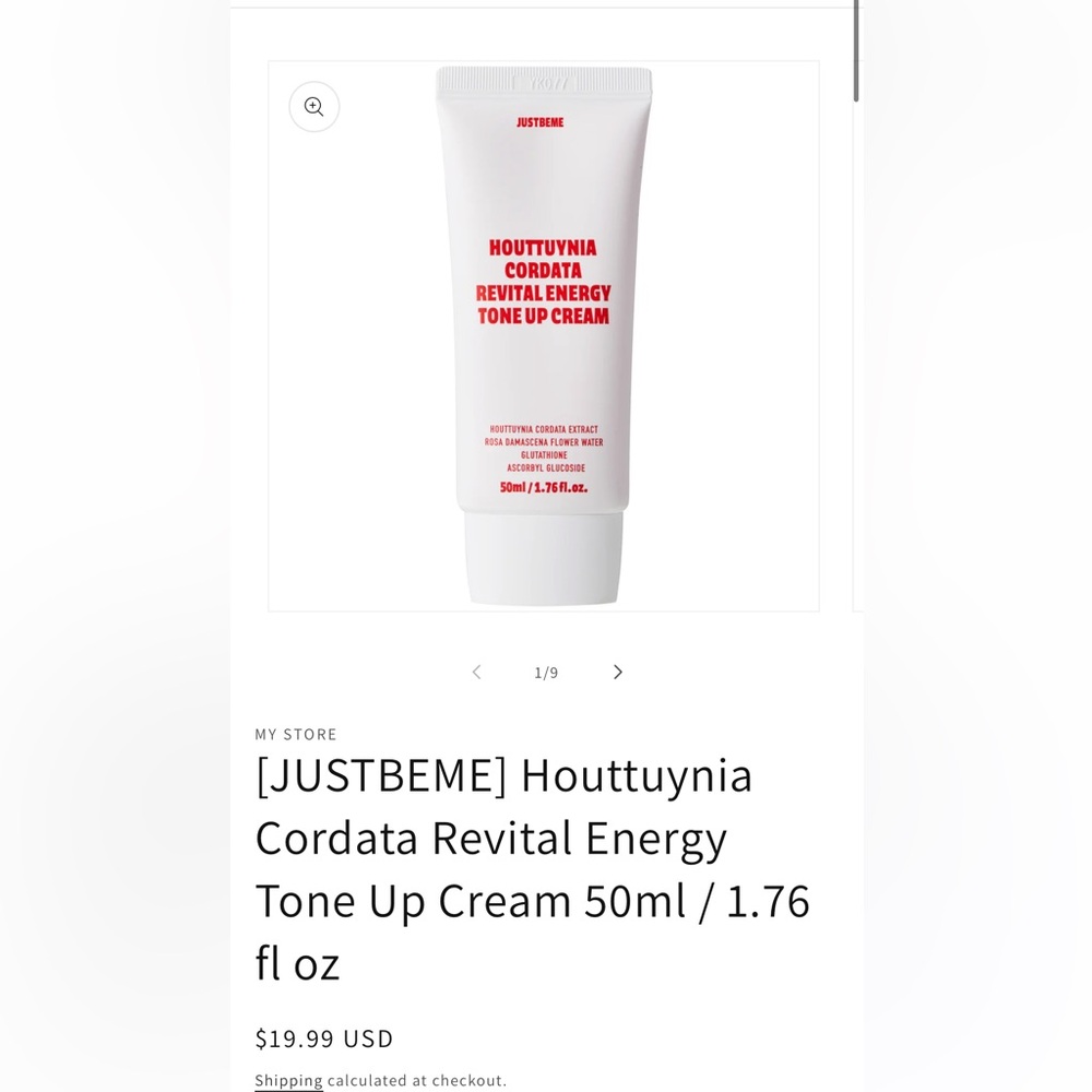 Justbeme Revital Energy Tone Up Cream - set of 3